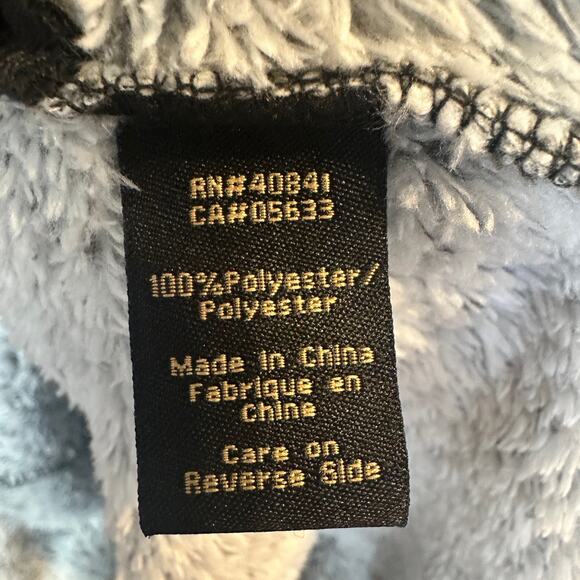 Wooly Bully Women Size XL Cowl Neck Fleece Sweater Gray Pull Over - Picture 6 of 7